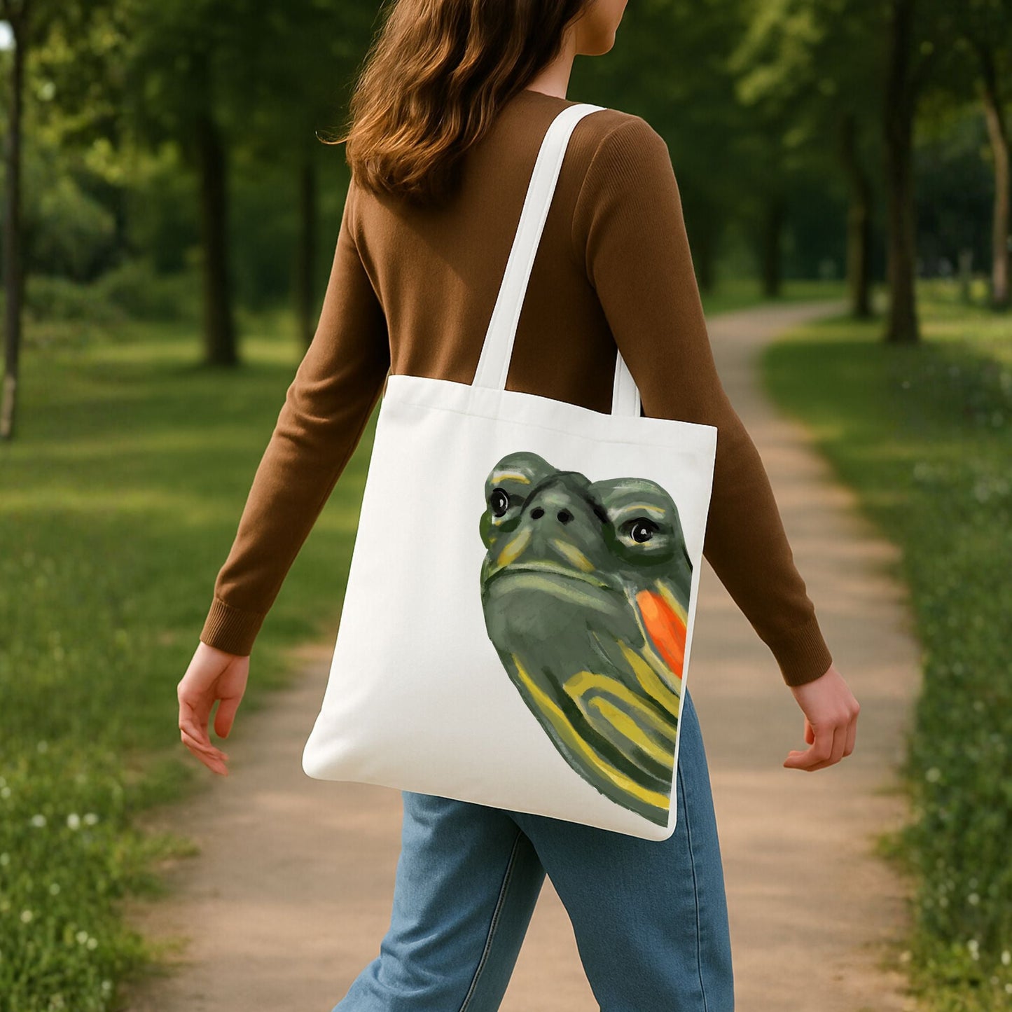 Turtle Tote Bag - MerikaArt