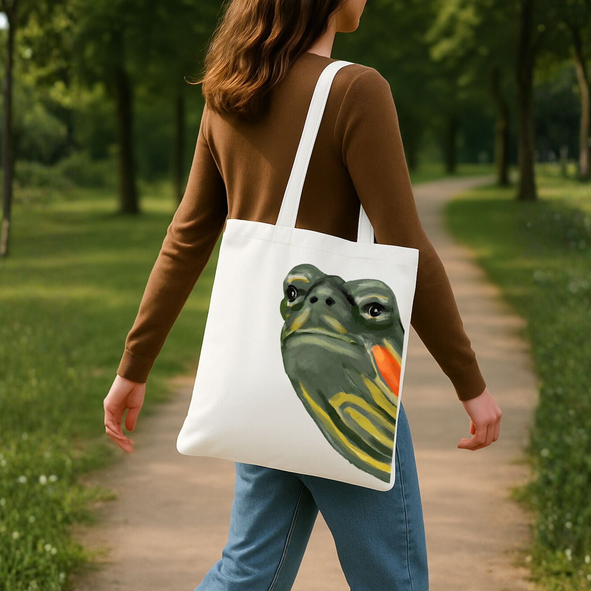 Turtle Tote Bag - MerikaArt