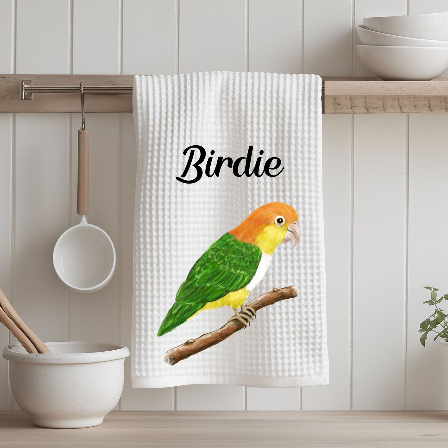 Unique Parrot Kitchen Towel - MerikaArt