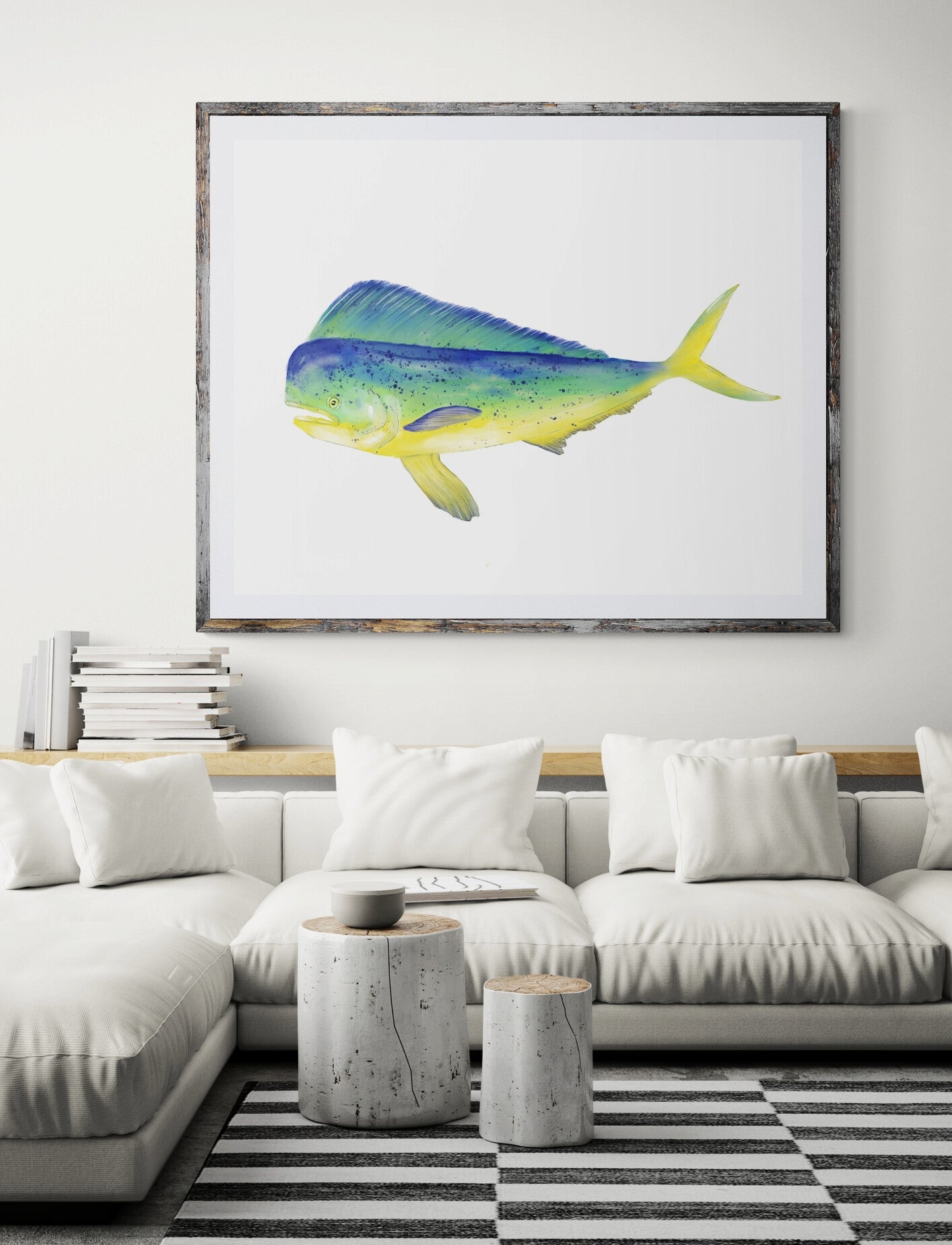 Mahi Mahi Fish Print